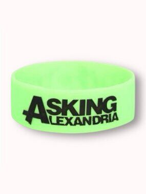 Asking Alexandria Rubber Silicone Bracelet